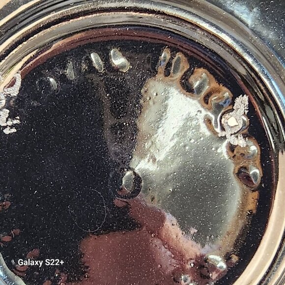 Royal Haeger Black Drip Ceramic Pitcher With Abstract Green Glaze Design - Picture 10 of 10